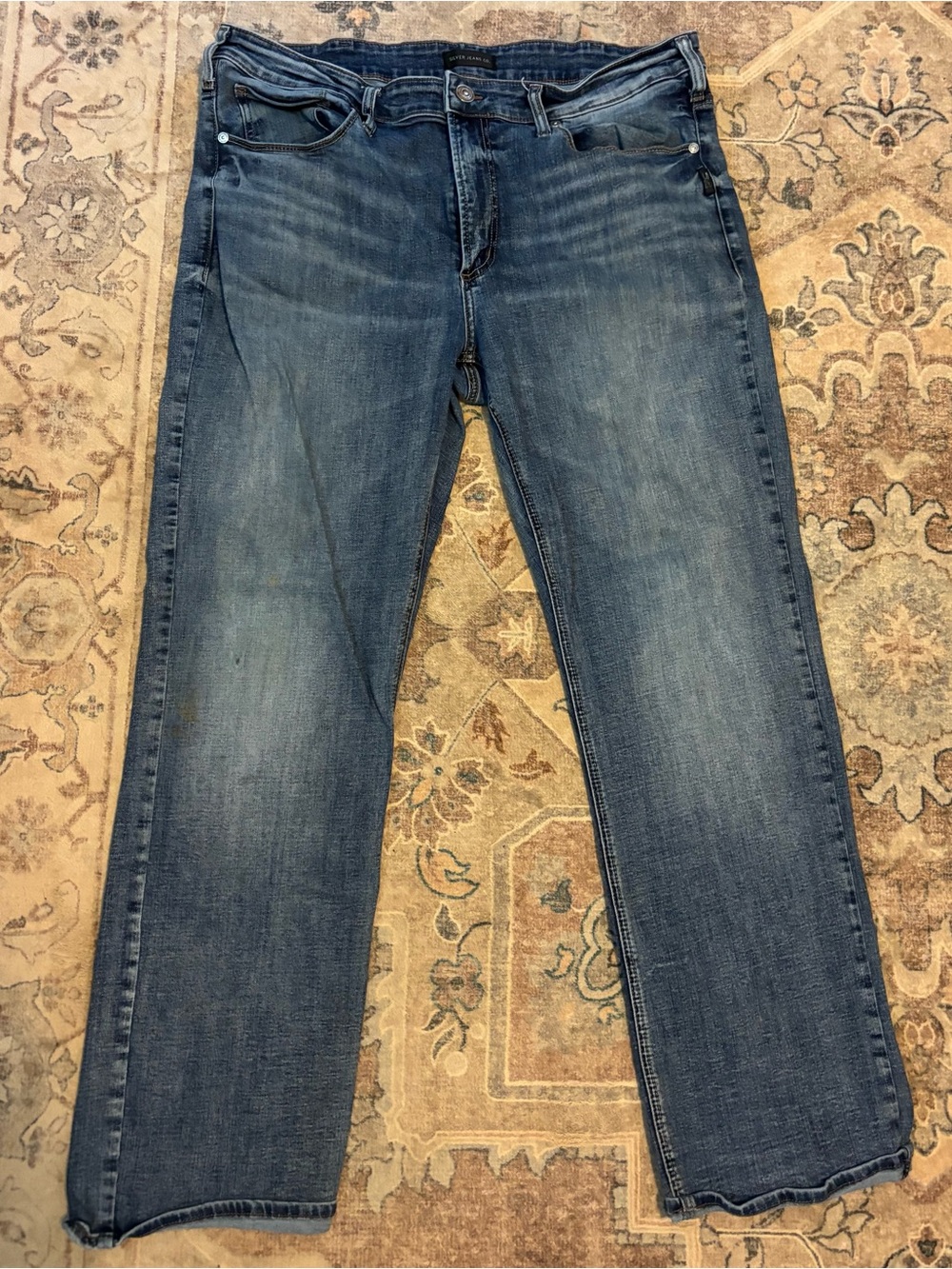 Men's Silver Jeans